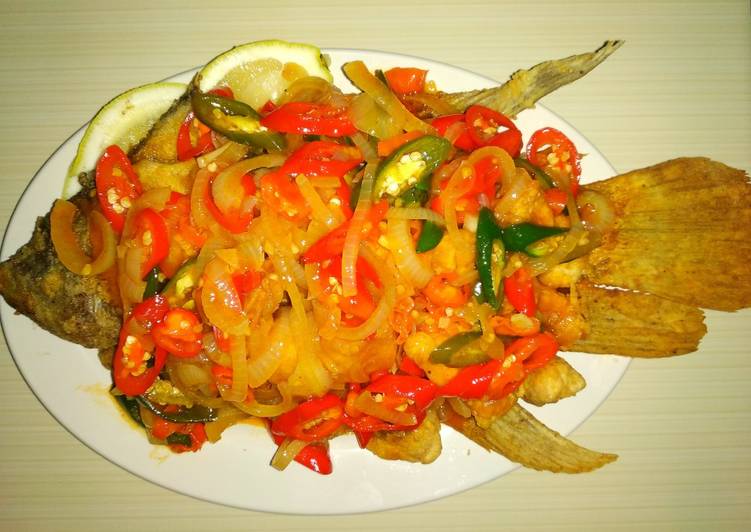 Resep Gurame Dedeldoel Pedas Manis, Lezat Sekali