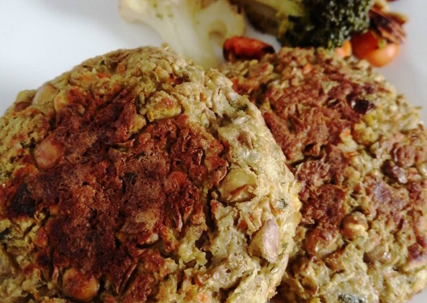 Hamburguesas de lentejas π