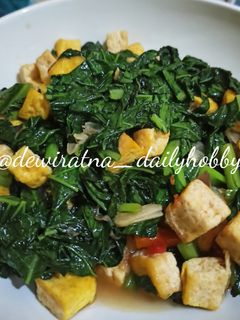 Foto resep Tumis Tahu Sawi Hijau