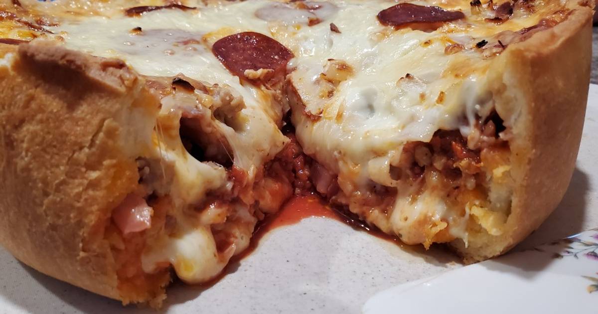 Bisquick Deep Dish Pizza