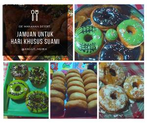 Resep Mudah Donat kentang lembut toping glaze Lezat Mantap Resep Mudah Donat kentang lembut toping glaze Lezat Mantap