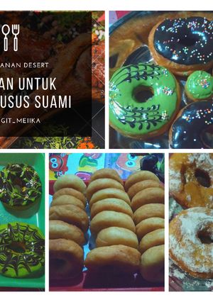 Foto resep Donat kentang lembut toping glaze