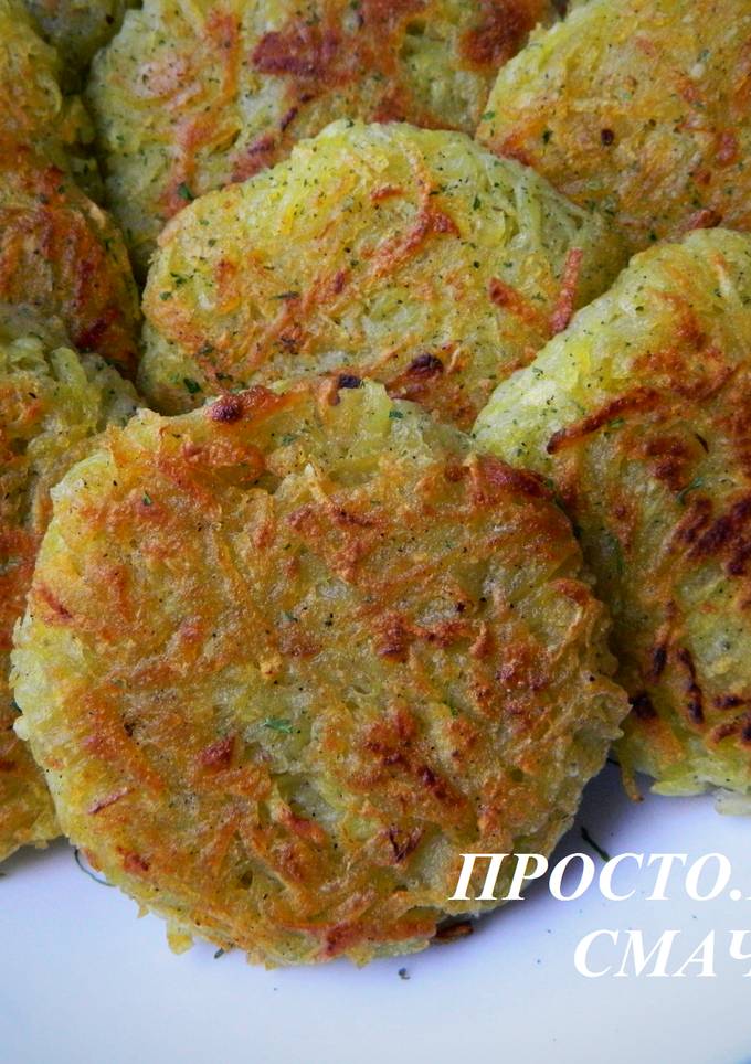 Драники без муки