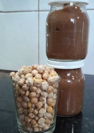 Una foto de Nutella de garbanzos
