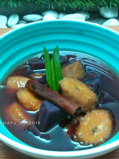 Foto resep Setup pisang ubi ungu