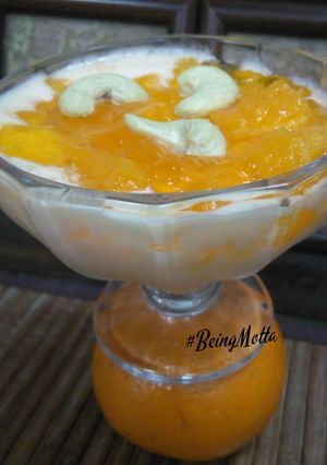 A picture of Orange Pudding.