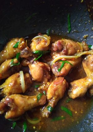 Foto resep Ayam goreng kecap pedas