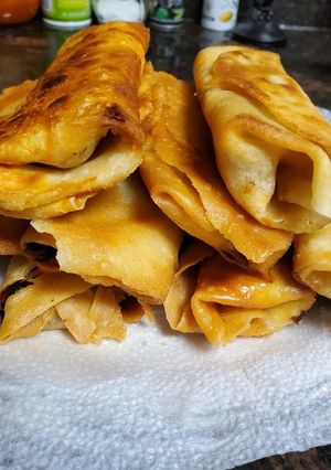 Una foto de Rollitos primavera