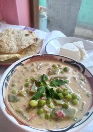 Una foto de Pipian de nopalitos