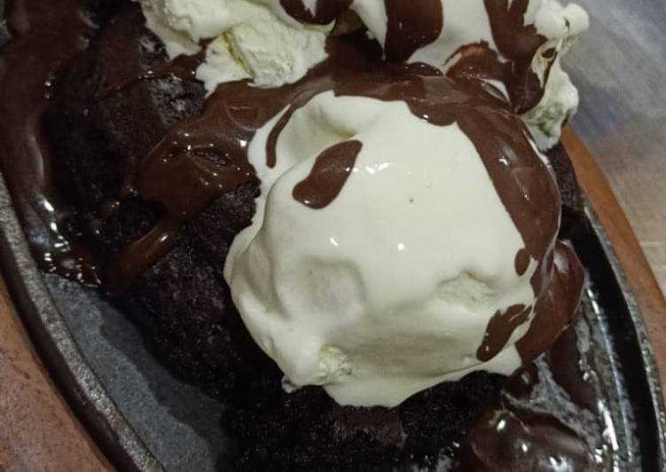 Step-by-Step Guide to Prepare Homemade Homemade Brownie sizzlers