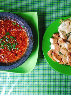 Foto resep Tahu Telor Sambel Kacang