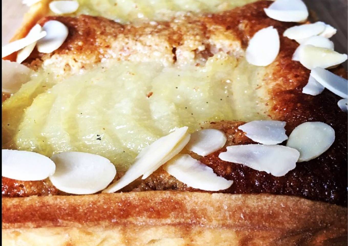 Tarte bourdaloue aux poires