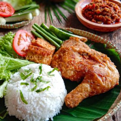 Resipi Nasi Ayam Penyet Oleh Lily Suryani Mohd Ali Cookpad