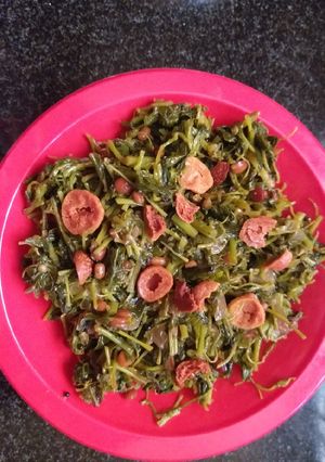A picture of Amaranthus curry.
