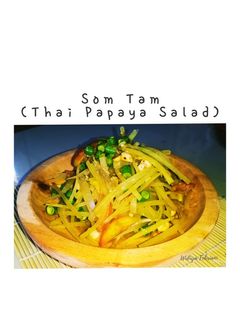 Foto resep Som Tam (Thai Papaya Salad)