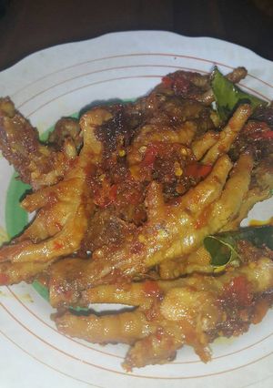 Foto resep Ceker Pedas
