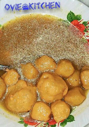Foto resep Cilok kuah pedas