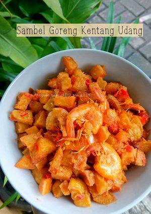 Foto resep Sambel Goreng Kentang Udang