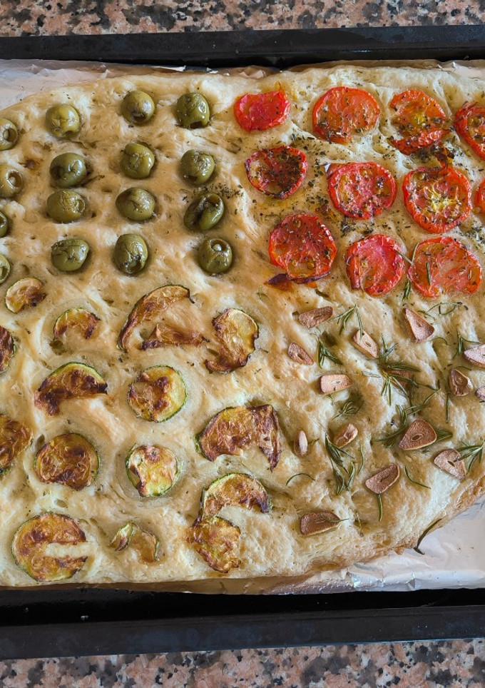 Una foto de Focaccia