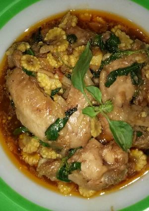 Foto resep Rica sayap vs putren+kemangi