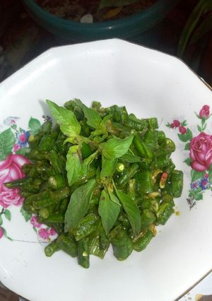Foto resep Pencok Kacang Panjang