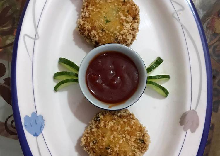 Easiest Way to Prepare Award-winning Potatoes Chicken Cheese Cutluts 😋
