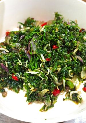 Foto resep Tumis daun kunyit