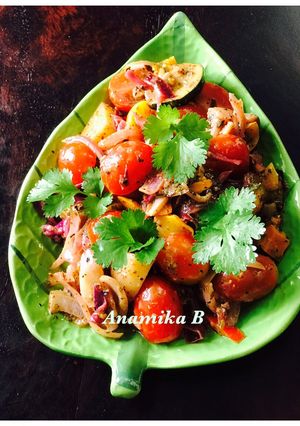 A picture of Roasted/Baked Veggies Salad.