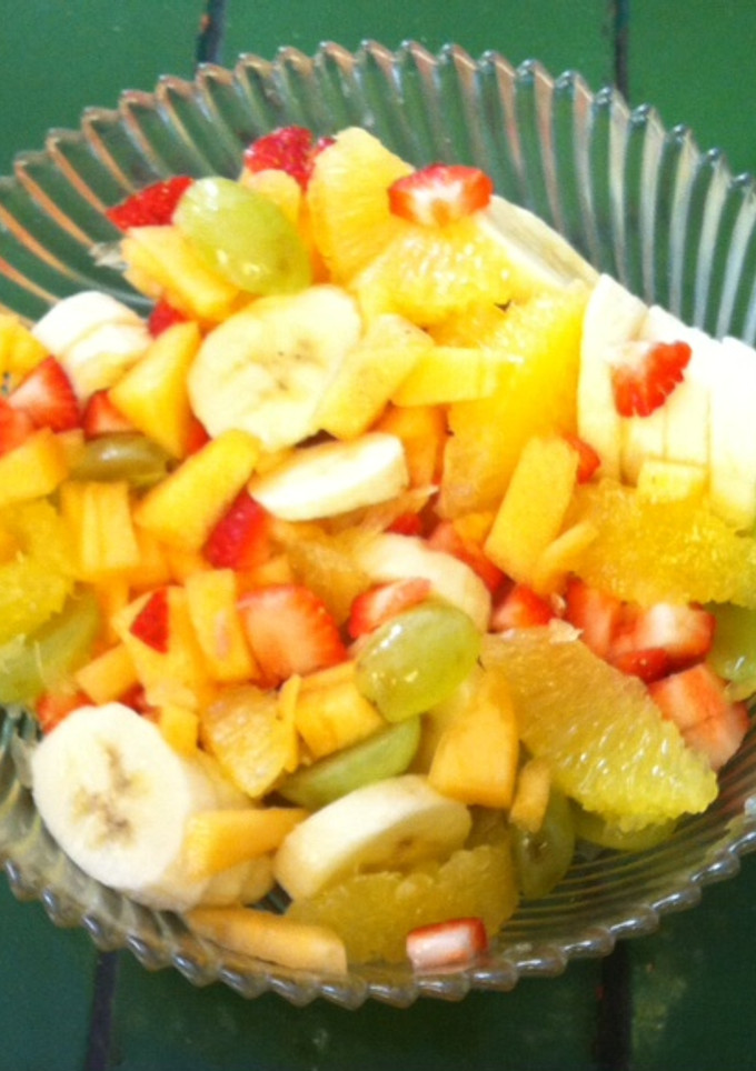 Una foto de Cocktail de frutas