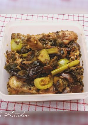 Foto resep Ayam cabe ijo dapur asix