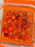 Tomate cherry confitados na air fryer