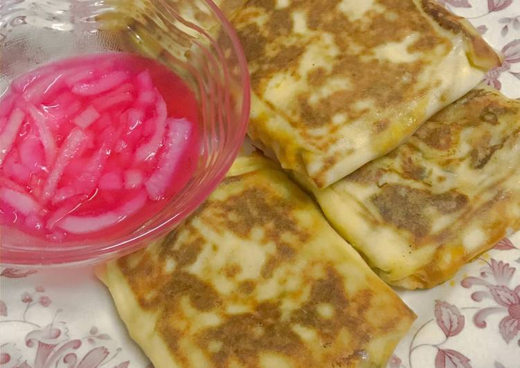 Resepi Murtabak Mini Ayam🧀Simple yang Lezat