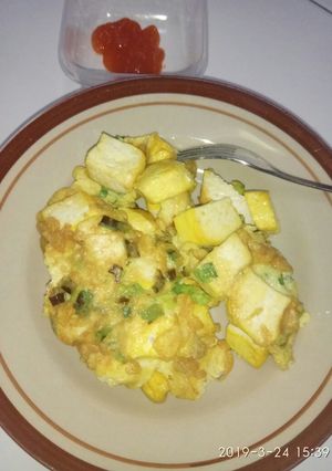 Foto resep Tahu goreng telur
