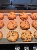 Galletitas de avena y mantequilla de maní con sal