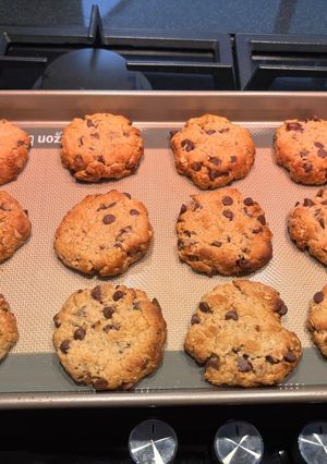 Una foto de Galletitas de avena y mantequilla de maní con sal
