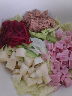 Una foto de Ensalada mixta