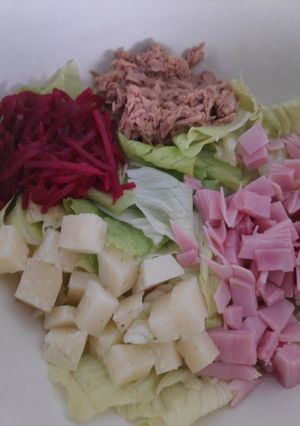 Una foto de Ensalada mixta