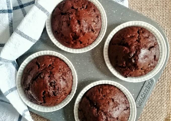 Muffin vegani al cacao