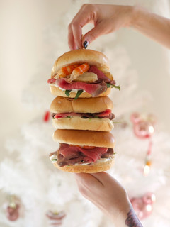Una foto de Roast beef burger 🍔 🧚♀️