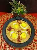 Dim Posto / Egg Curry With Poppy Seeds