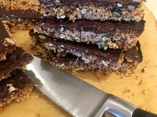 Low Carb Coconut Granola Bars