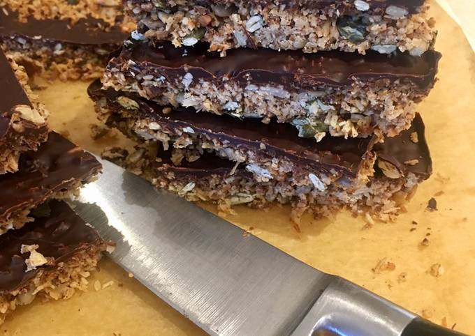 Recipe of Any-night-of-the-week Low Carb Coconut Granola Bars