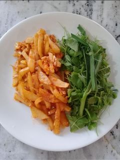 عکسی از دستور سیب زمینی و تخم مرغ 🍟🍳