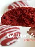 Red Velvet Cookies with glace icing