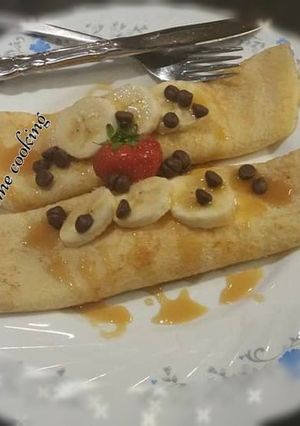 A picture of 🍳🌯British Pancakes🌯🍳.