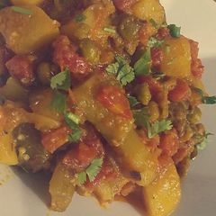 A picture of Mix sabzi.
