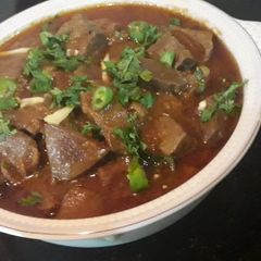 A picture of Mutton kaleji.