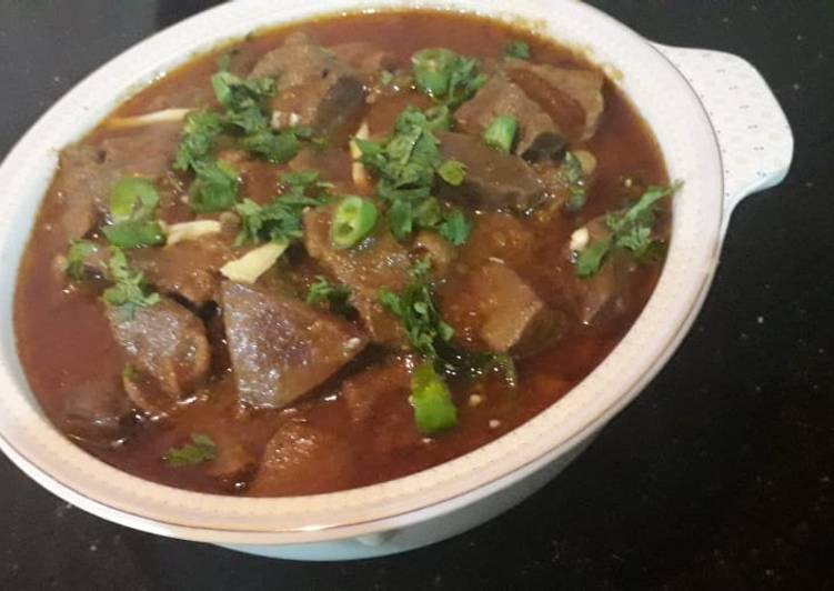 Recipe of Award-winning Mutton kaleji