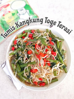 Foto resep Tumis Kangkung Toge Terasi