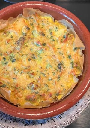 Una foto de Cestitas rellenas de tortilla de bacalao